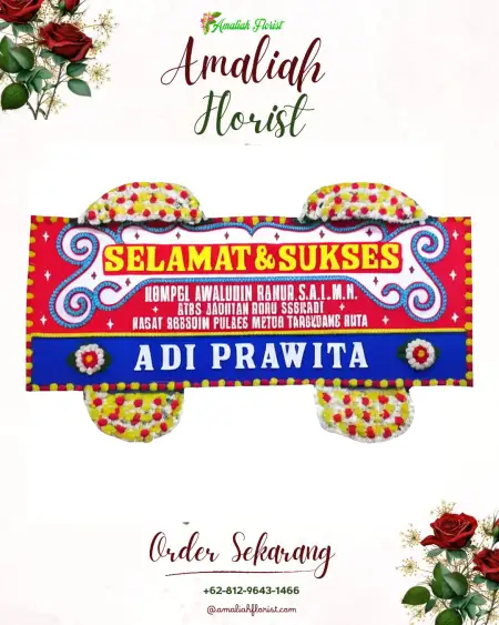 Papan Bunga Ucapan Selamat Salembaran Jaya
